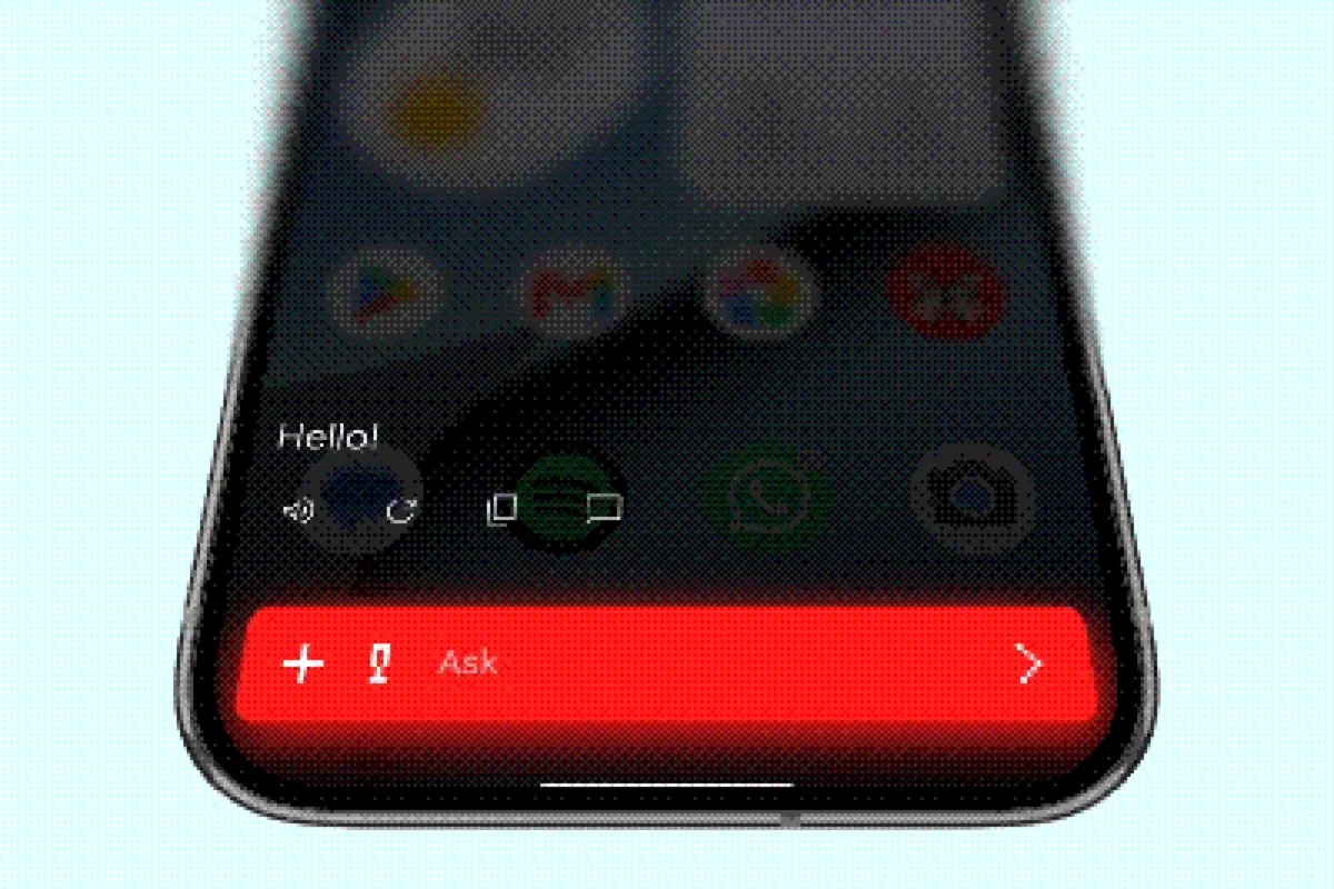 Maestro assistant overlay above an app